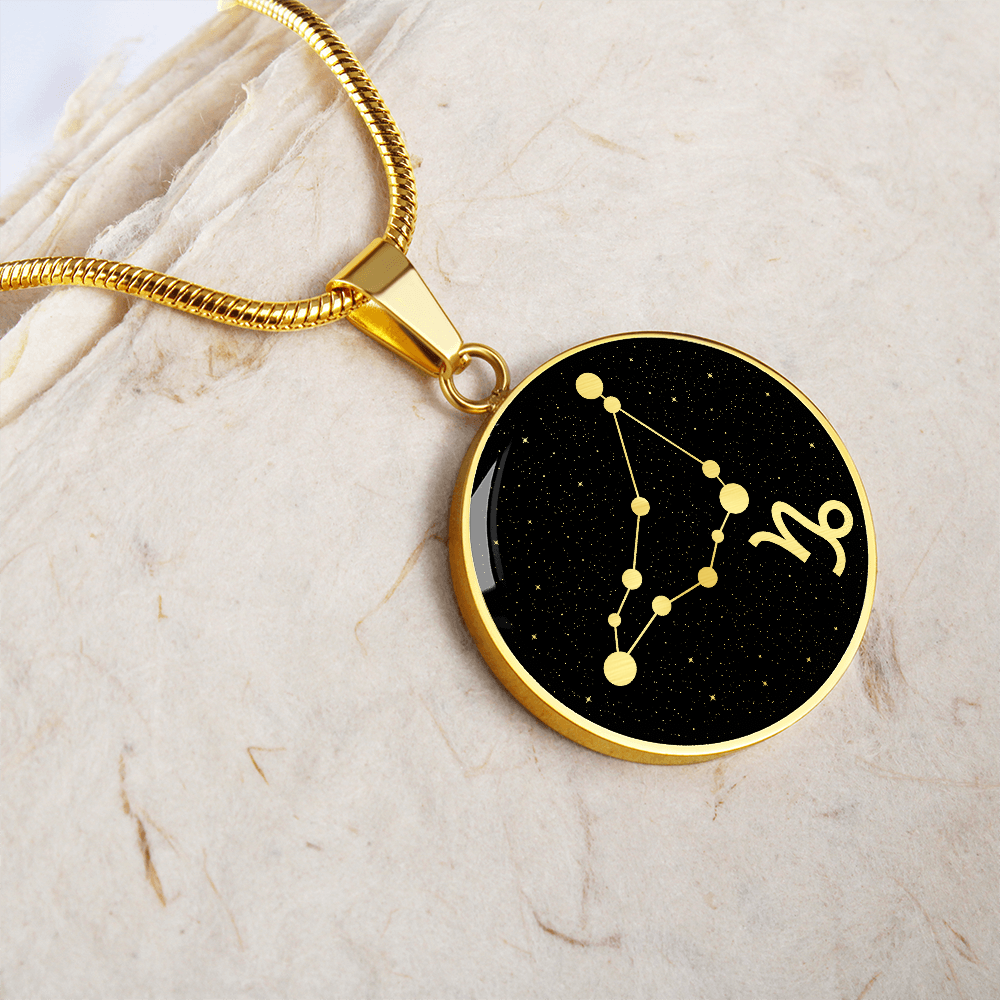 Capricorn Zodiac Necklace