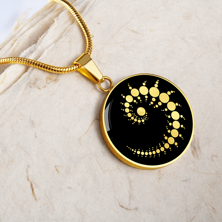 Spiral Energy Necklace