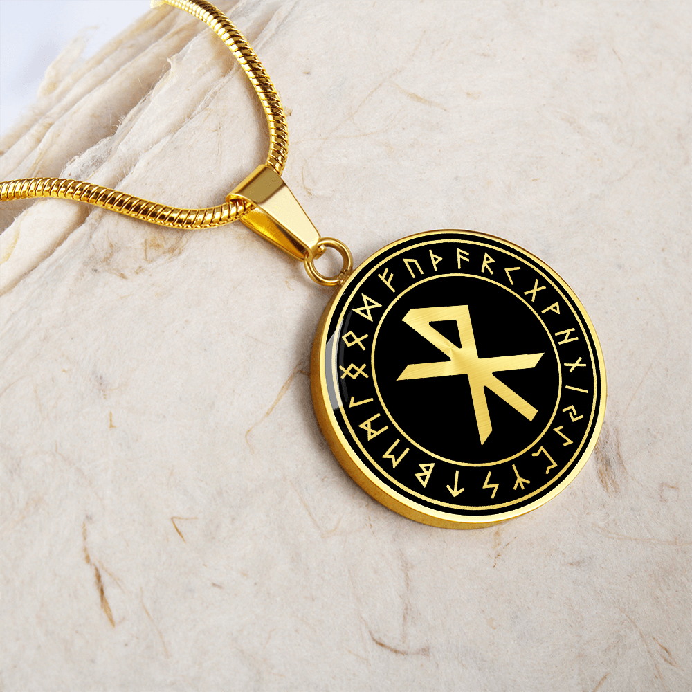 Viking Rune Protection Necklace
