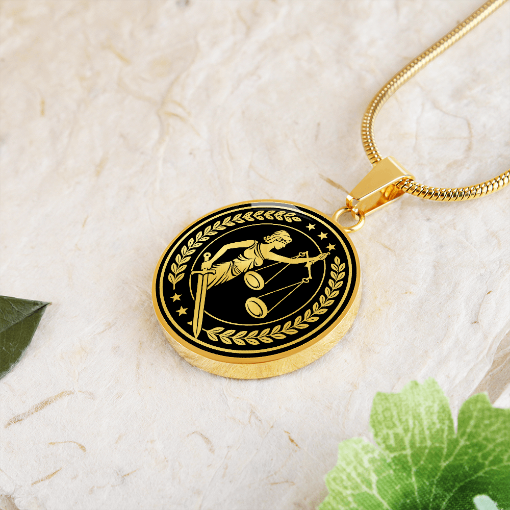 Lady Justice Necklace