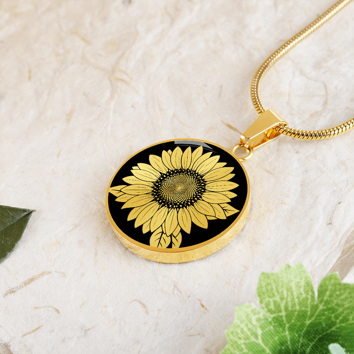 Sunflower Necklace