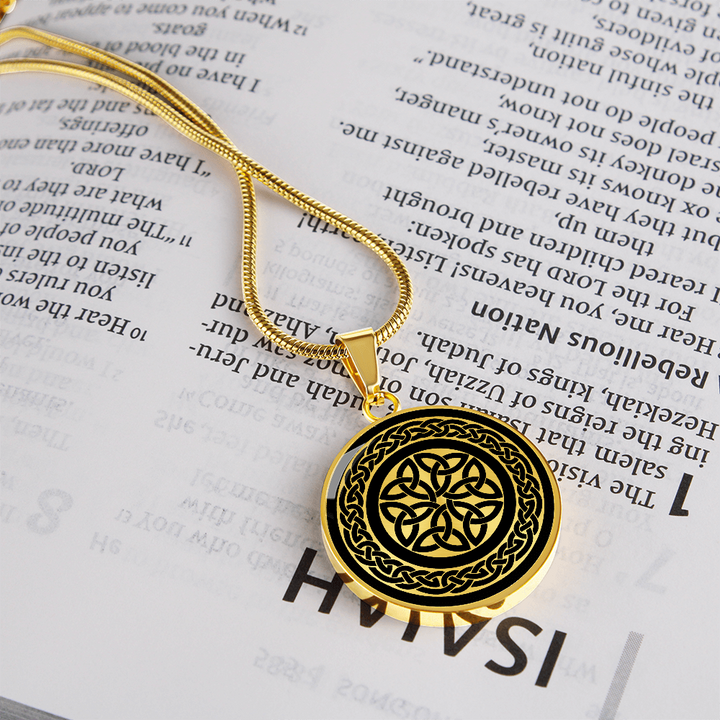 Celtic Eternal Knot Necklace