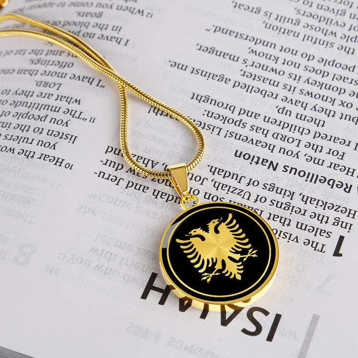 Albanian Double-Headed Eagle Necklace