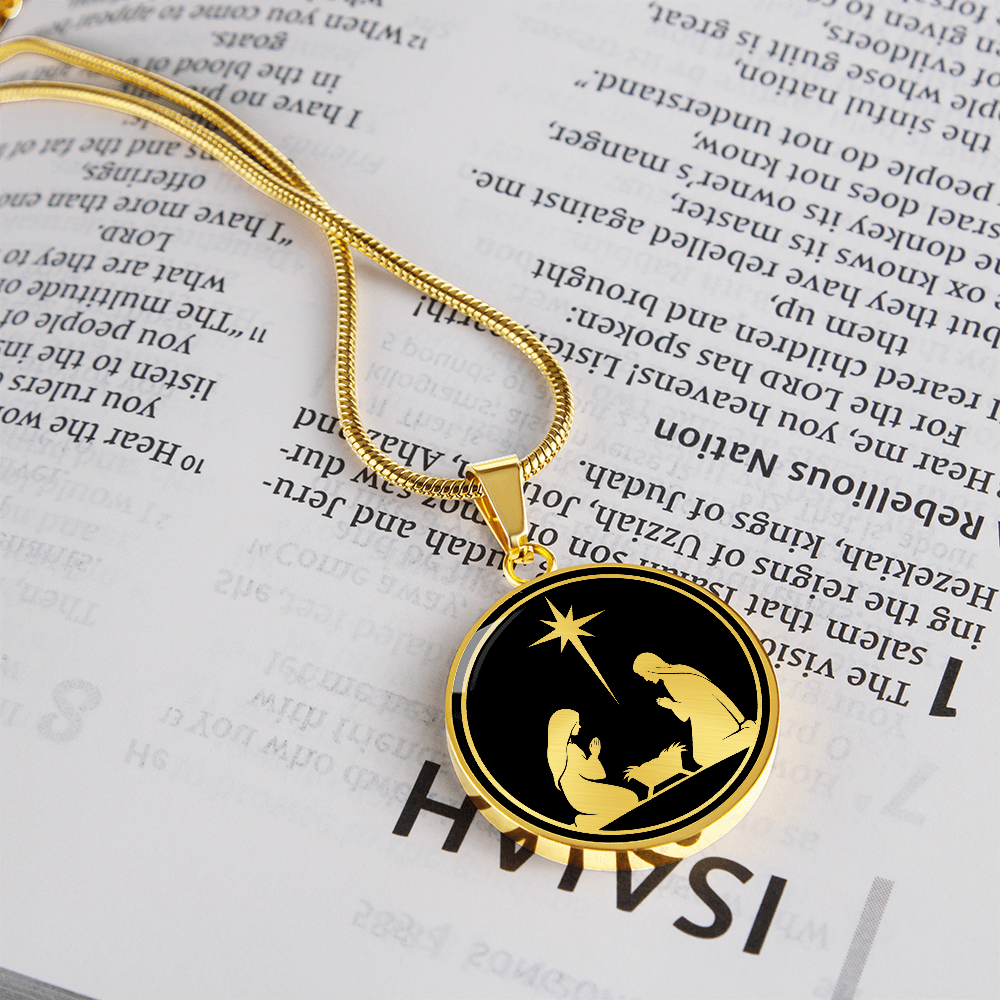 Nativity Star Necklace