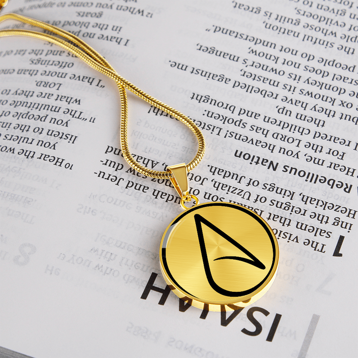 Atheism Symbol Necklace