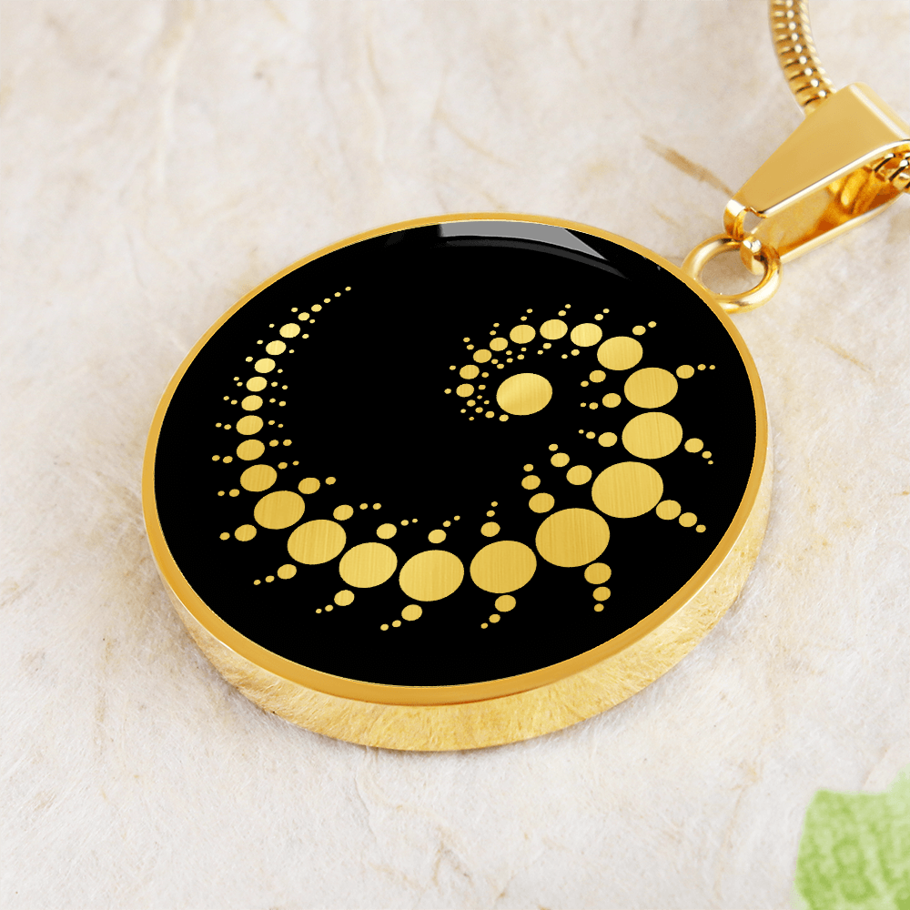 Spiral Energy Necklace