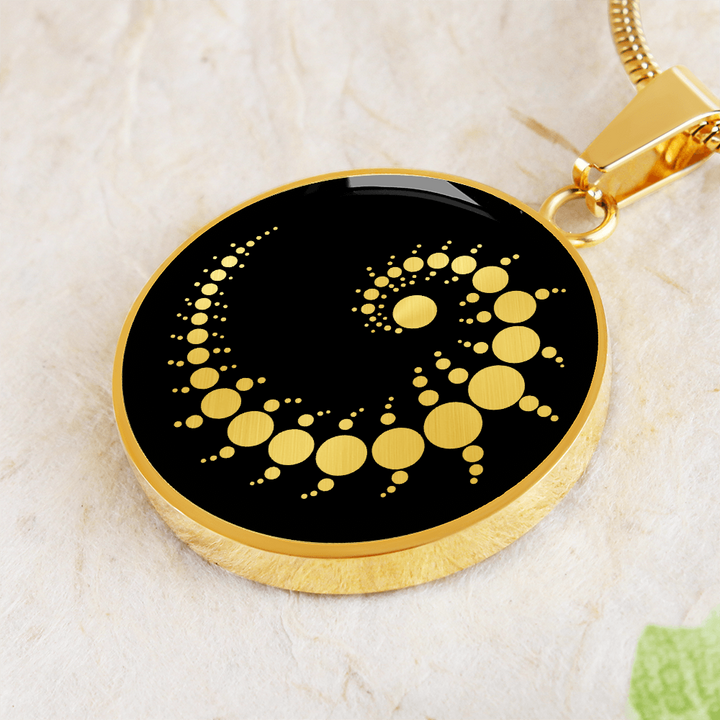 Spiral Energy Necklace