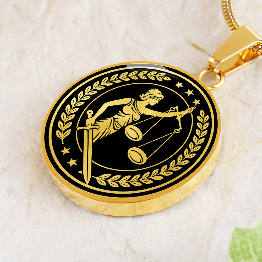 Lady Justice Necklace