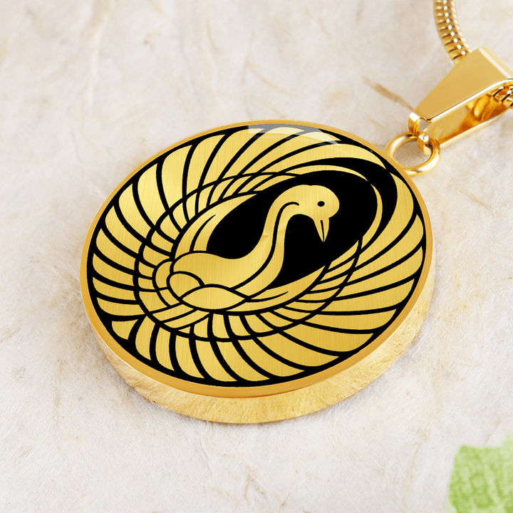 Elegant Swan Necklace