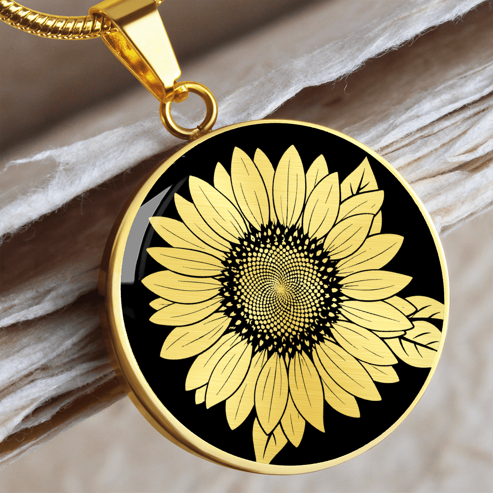 Sunflower Necklace
