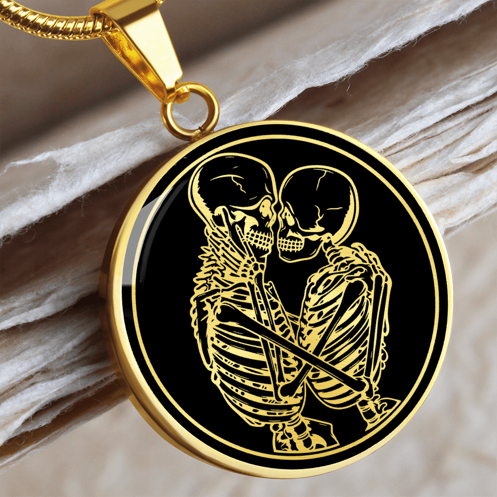 Skeleton Lovers Necklace