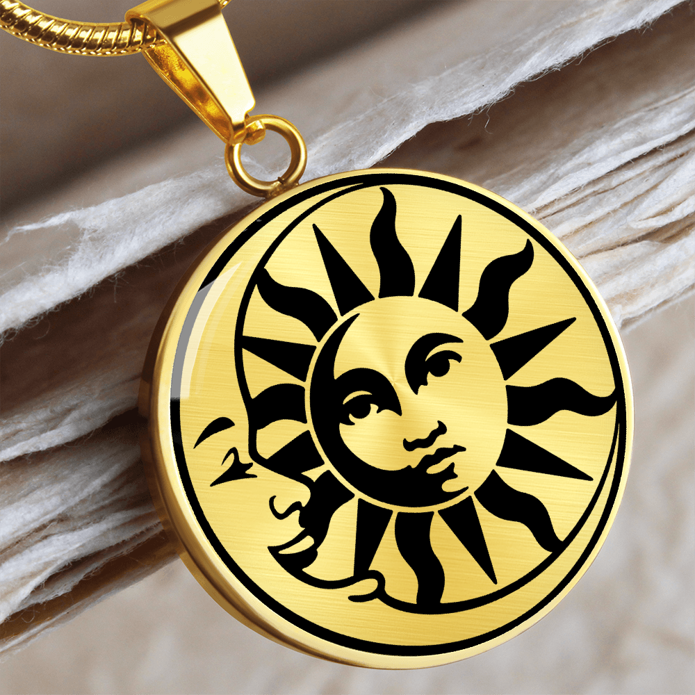 Sun & Moon Celestial Necklace