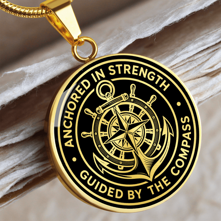 Anchored in Strength Necklace
