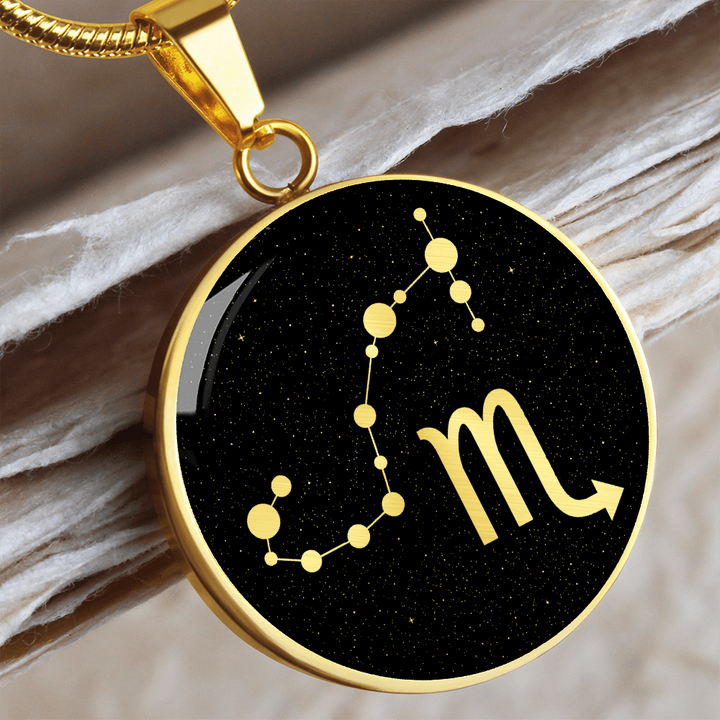 Scorpio Zodiac Necklace