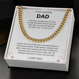 My Amazing Dad Necklace