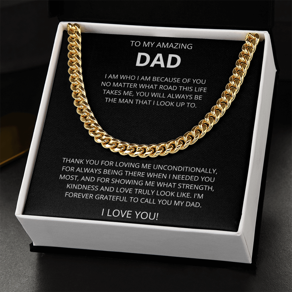 My Amazing Dad Necklace