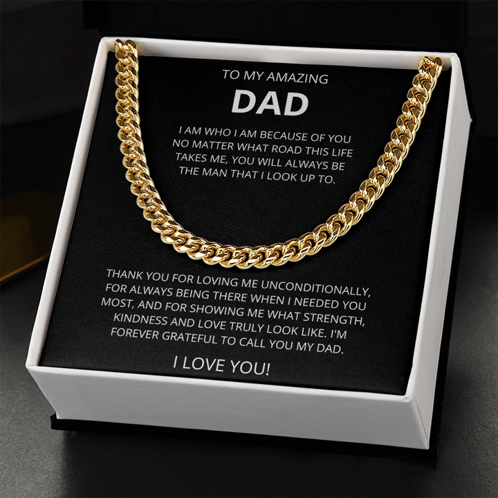 My Amazing Dad Necklace