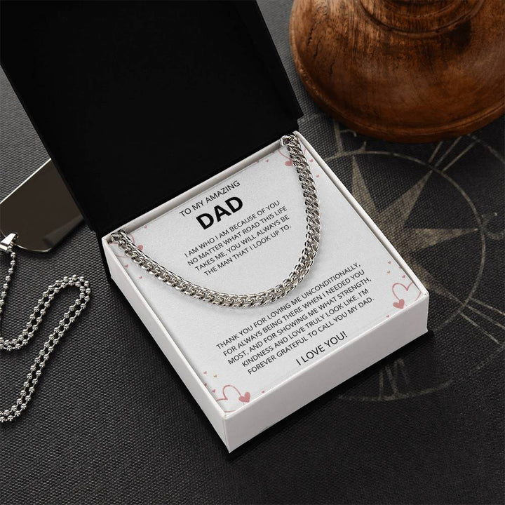 My Amazing Dad Necklace