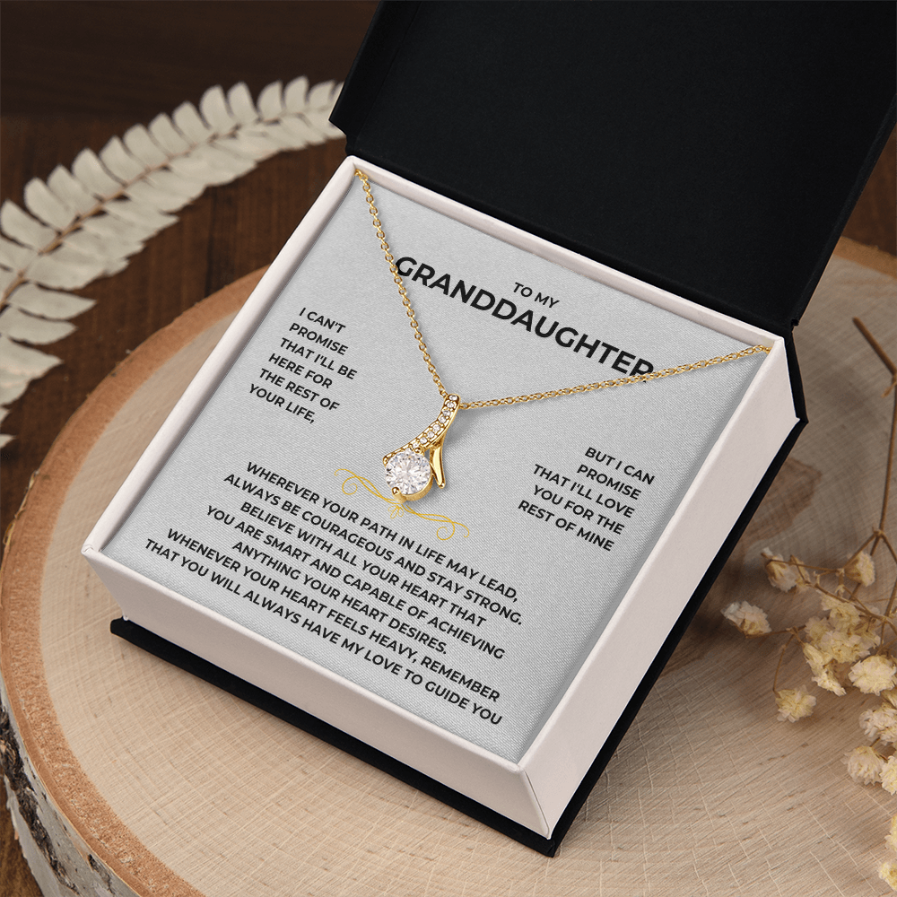 To my Granddaughter - Love Pendant Necklace