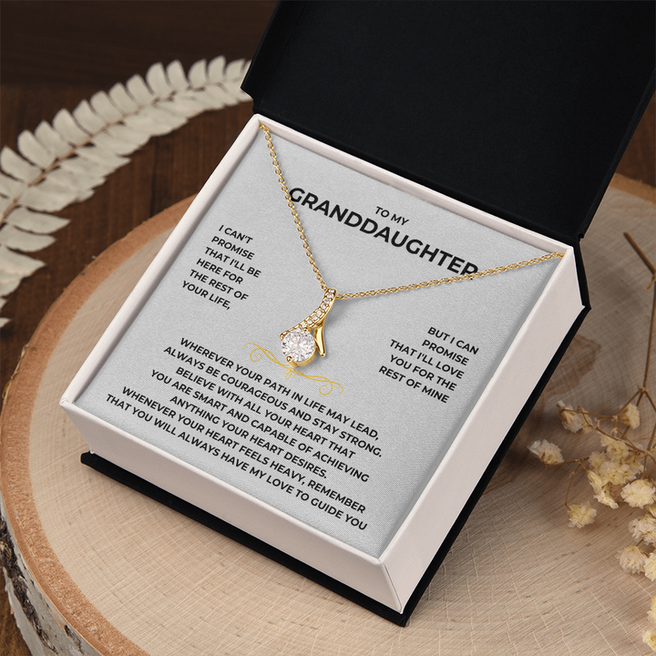 To my Granddaughter - Love Pendant Necklace