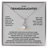 To my Granddaughter - Love Pendant Necklace