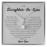 To My Daughter-In-Law  - Love Pendant Necklace