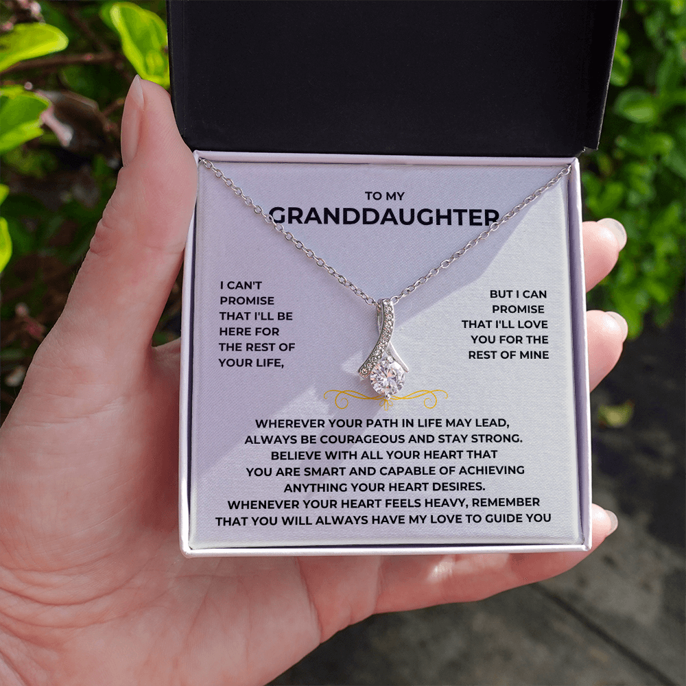 To my Granddaughter - Love Pendant Necklace
