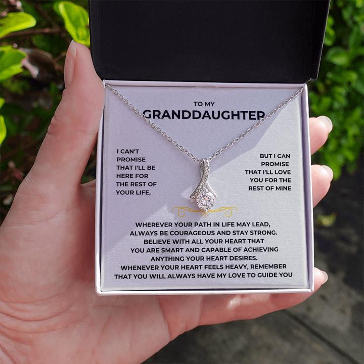 To my Granddaughter - Love Pendant Necklace