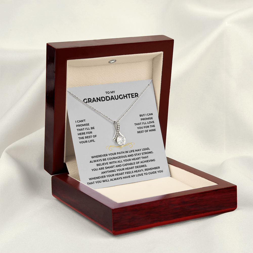 To my Granddaughter - Love Pendant Necklace