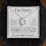 Apology Gift For Her - Heart Necklace